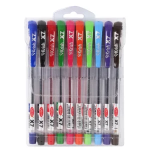 STYLO POCHETTE DE 10  KRISH X7 FLUO