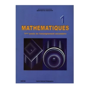 Livre mathématiques 1ère secondaire manuel scolaire officiel programme tunisien