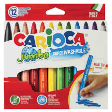 FEUTRE DE 12 CARIOCA JUMBO