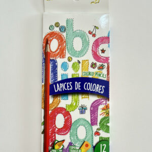 CRAYON COULEUR 12/18 LAPICES DE COLORES