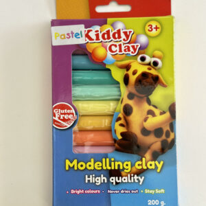 PATE A MODELLE KIDDY CLAY DE 12 PASTEL  BX-200