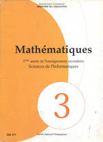 رياضيــــات شعبـــة اعلاميــة الثالثــة ثانـــوي