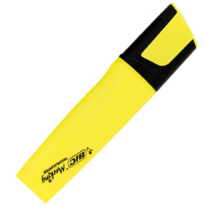 MARQ FLUO BIC JAUNE