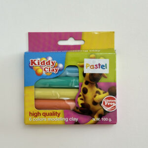 PATE A MODELLE KIDDY CLAY DE 6 BX-100