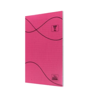 CAHIER PLASTIQUE 96P A4 80G BMV ROSE