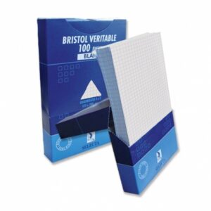 FICHE BRISTOL PM BLANC SELECTA PQT/100