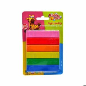 PATE A MODELLE KIDDY CLAY DE 6 ST 60