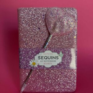CAHIER DE SOUVENIR SEQUINS