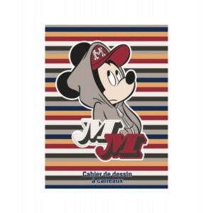 CAHIER DESSIN 10*10 GM 24*32 DISNEY 90G