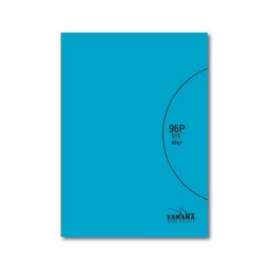 CAHIER PLASTIQUE  PM 96P BMV 80G BLEU