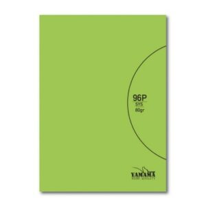 CAHIER PLASTIQUE 96P A4 BMV VERT 80G