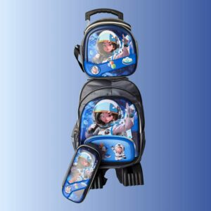 CARTABLE F12+TROUSSE +PANIER SPACE