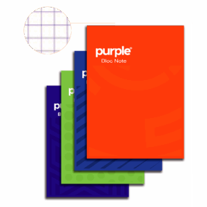 BLOC NOTE A5 100P PURPLE