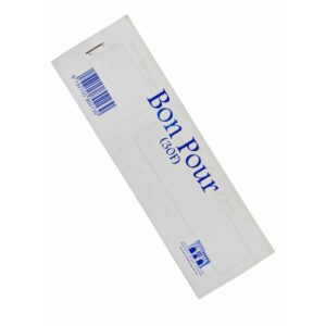 CARNET BON POUR AVEC SOUCHE