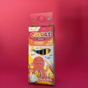 CRAYONS COULEURS 6/9 VNEEDS