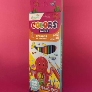 CRAYONS COULEURS 12/18 VNEEDS