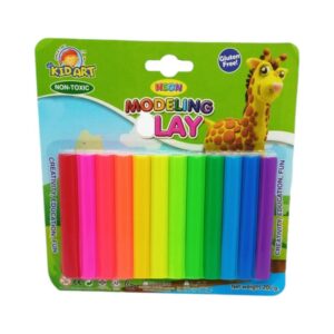 PATE A MODELLER FLUO+FORME ST-100-12P