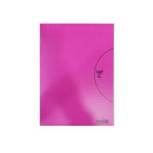 CAHIER PALASTIQUE 140P  ROSE 24*32  BMV