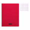 CAHIER PLASTIQUE 192P OSCAR ROUGE 24*32