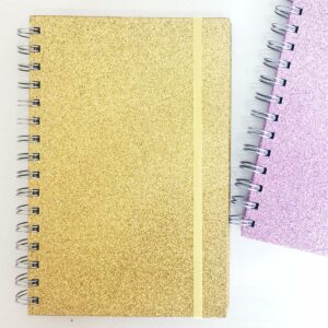 CARNET GLITER SPIRAL