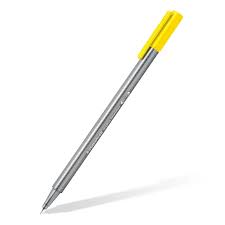 STYLO ULTRA FINE JAUNE 334-1 TRISPLUS