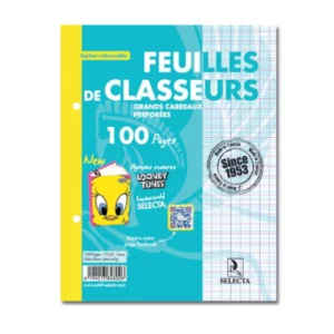 RECHARGE  CLASSEUR  BLANC PM SELECTA