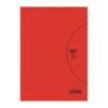 CAHIER PLASTIQUE 96P A4 80G BMV ROUGE