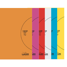CAHIER PIQURE 192P 24*32 ROUGE BVM 70G