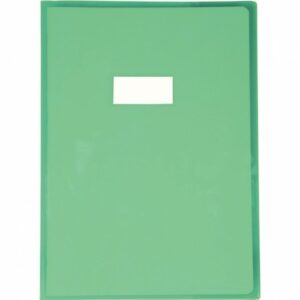 PROTEGE CAHIER GM TRANSP VERT DE/20 PIECES