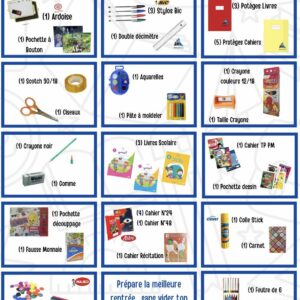 PACK SCOLAIRE 1ERE ANNEE