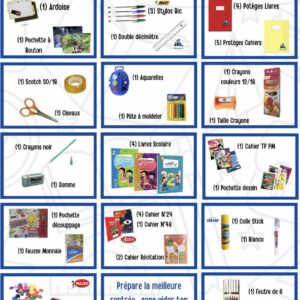 PACK SCOLAIRE 2EME ANNEE