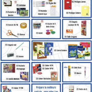 PACK SCOLAIRE 3EME ANNEE