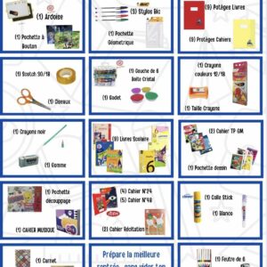 PACK SCOLAIRE 6EMME ANNEE